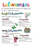 A2 poster - Taal - Telwoorden
