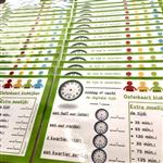 Oefenkaart klokkijken klassenset (30 st.)