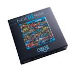 Curiosi Q-puzzel (moeilijke stukjes) - Kleurenmix 1 (72 stukjes)