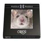Curiosi Q-puzzel (moeilijke stukjes) - Dier - Muis (49 stukjes)