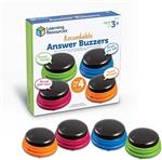 Antwoord buzzers met opneemfunctie (set van 4)