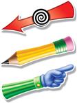 SpinZone whiteboard spinners (set van 3 stuks)