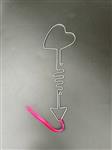 Magische tingel / musicwand - Hart