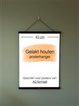 Posterhanger A2 formaat (43 cm) Zwart gelakt