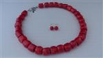 KORAAL ketting/oorhanger-set