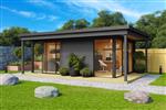 Tuinhuis Domeo 3 Loggia set:  508,8 x 321,9cm