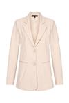 Travel Uni Lange Blazer 2102A White