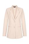 Travel Uni Lange Blazer 2102A White