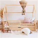 Houten Bedhuis met lade Pioli PLUS 160x80 cm