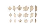 Strooihoutjes - herfstbladeren