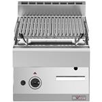 Lavasteengrill - 1/2 module - bakrooster in gietijzer &quot;double face&quot; | Diamond | WR