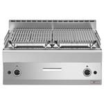 Lavasteengrill - 1/1 module - bakrooster in gietijzer &quot;double face&quot; | Diamond | WR