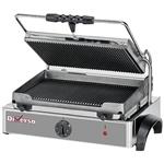 Elektrische panini grill medium, geribde platen | Diamond | WR-GRPN-43