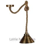Bijzondere hanglamp aan touw