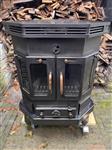 Mooie houtkachel merk Barbas
