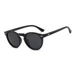 Vintage Zonnebril voor Dames - UV400 Gepolariseerde Bril Shades Brillen - Zwart