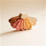 Houten decoratieve lamp - Daisy- Regenboog 2xAA batterijen (zonder dimfunctie of afstandsbediening)