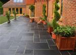 Mustang Black Slate wildverband tuintegels