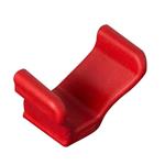 Fiamma Eindkap voor fietsgoot. rood.
