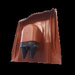 Dakdoorvoer voor dubbel leidingwerk - Rood