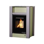 Aquaflame Vario Lend cv-houtkachel Gebroken wit metallic Handmatige bediening