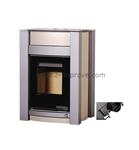 Aquaflame Vario Kalmar cv-houtkachel Gebroken wit metallic Handmatige bediening