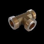 T-stuk 3/4 Solar spiraalbuis met vlakke aansluiting