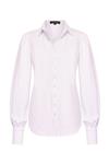 Travel Blouse Pofmouw Uni White 2037