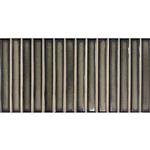 Mozaïek Stardos Bars 12.5x25 cm Glossy Grey (Prijs per M2)