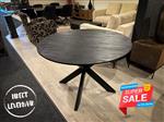 ***SALE*** Mango Eettafel zwart rond Ø110