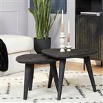 Salontafel set van 2 Omaha Black