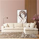 MySofa hoekbank Teddy 2,5 zits + Divan Rechts