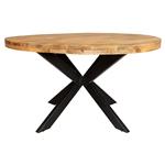 Starfurn Eetkamertafel Denver | Rond | Mangohout | 120 cm