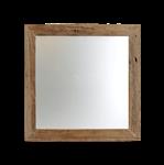 Wandspiegel Rustiek - 100x100 cm - drijfhout teak