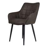 Rio Eetkamerstoel - Antraciet | Microvezel