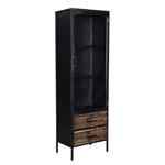 Malibu Kast 1 Deur 2 Lade 60x40x190 cm