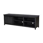 Cod 1-deurs zwart tv-meubel 160x40x50 cm