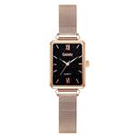 Luxe vierkant horloge voor dames - armband met quartz wijzerplaat