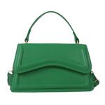 Solid Color Sling Shoulder Bag For Women Girls - PU Leather Messenger Handbag