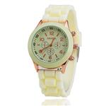 Jelly Watch for Women - Quartz Clockwork Silicone Strap