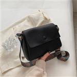 Solid Leather Crossbody Bag for Women - Shoulder Tote Handbag Purse