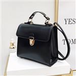 Small Crossbody Bag for Women with Clasp - PU Leather Shoulder Handbag Purse