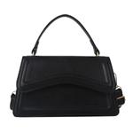 Solid Color Sling Shoulder Bag For Women Girls - PU Leather Messenger Handbag