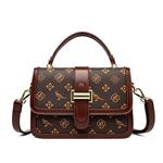 Luxury Fashion Bag - PU Leather Retro Print Crossbody Shoulder Bag Women Girls