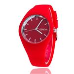 Jelly Watch Unisex - Quartz Clockwork Silicone Strap