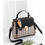 Koreaanse mode geruite tas voor dames - schouderpakket Crossbody handtas portemonnee