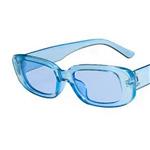 Trendy vierkante zonnebril voor dames - Retro reisbrillen Fashion Shades Anti-UV-brillen