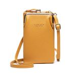 Kleine crossbodytas voor dames - Mini PU-lederen schoudertas voor handtas