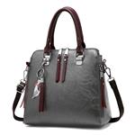 Zachte PU-lederen schoudertas voor dames - handtas luxe crossbody portemonnee Fashion Tote