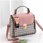 Koreaanse mode geruite tas voor dames - schouderpakket Crossbody handtas portemonnee